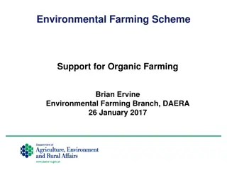 Organic Farming Support Program Overview