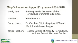 Evaluation of Horticulture Workforce Training Needs in Leinster