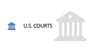 U.S. Court System: Jurisprudence and Structure