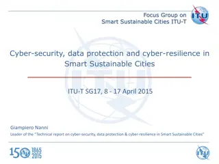 Enhancing Cyber Security in Smart Sustainable Cities