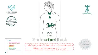 Parathyroid Disorders - Calcium Metabolism and Hormonal Regulation