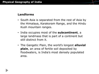 Geography and Society of India