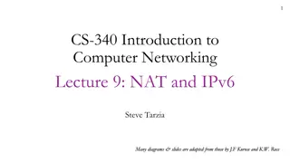 NAT and IPv6 in Computer Networking