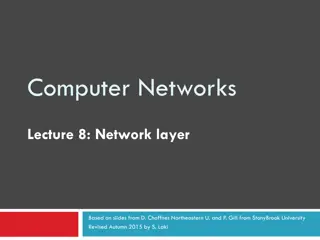 IP Datagrams and Header Fields in Computer Networks