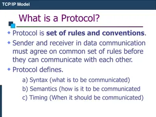 TCP/IP Protocol Suite