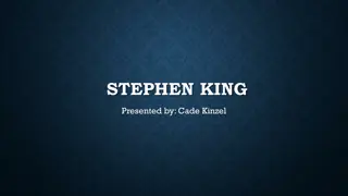 Exploring the World of Stephen King: A Comprehensive Overview