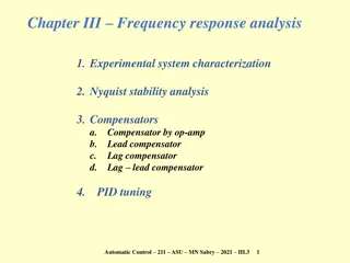 Lead Compensator Design for Improved Transient Response in Automatic Control Systems