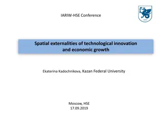 Spatial Externalities of Technological Innovation and Economic Growth: Empirical Study