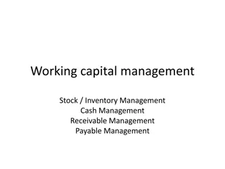 Working Capital Management and Operating Cycle in Business