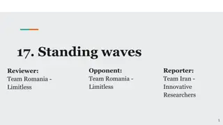 Evaluation of Experimental Study on Standing Waves Formation