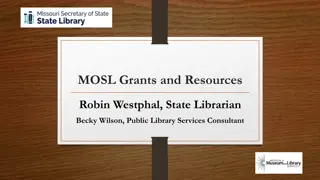 Grants and Resources for Missouri Libraries