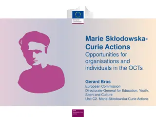 Marie  Skłodowska - Curie Actions