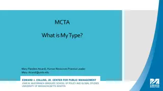 MCTA What is My Type?