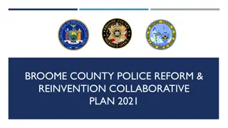 Broome County Police Reform & Reinvention Collaborative Plan 2021