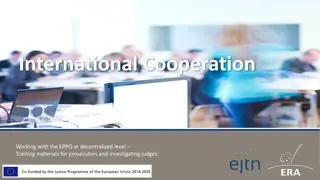 International Cooperation