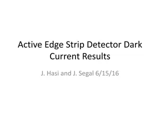 Comparative Study of Different Strip Detectors for Dark Current Results