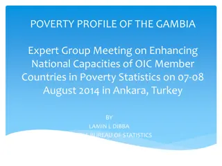 Poverty Profile of The Gambia: A Comprehensive Examination