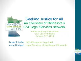 Overview of Minnesota's Civil Legal Services Network