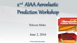 Aeroelastic Prediction Workshop Updates - June 2016