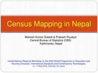 Importance of Maps and GIS in Census Mapping: A Case Study from Nepal