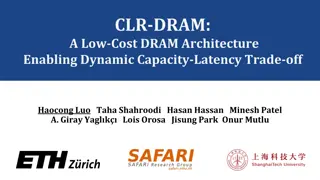 CLR-DRAM: Dynamic Capacity-Latency Trade-off Architecture