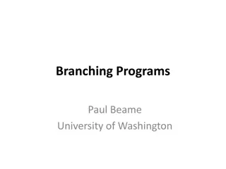 Branching Programs and Decision Trees in Computation