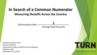 Disconnection Rates and Data Collection Across U.S. States