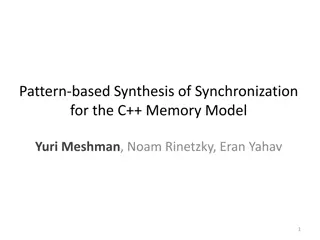 Pattern-Based Synthesis of Synchronization for C++ Memory Model