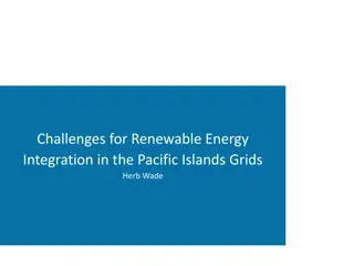 Challenges in Integrating Renewable Energy in Pacific Islands Grids