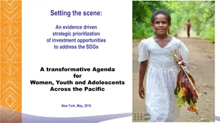 Transforming the Future: Prioritizing SDGs for Women, Youth, and Adolescents in the Pacific