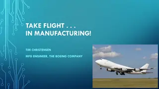 Dive into Manufacturing with Tim Christensen, Manufacturing Engineer at The Boeing Company