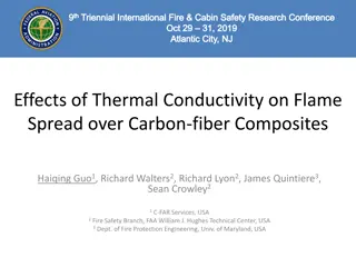 Effects of Thermal Conductivity on Flame Spread over Carbon-fiber Composites