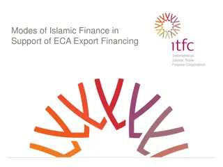 Islamic Finance Modes for ECA Export Financing