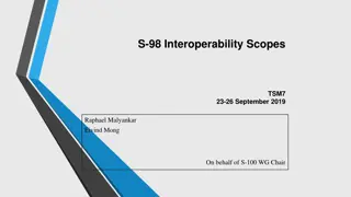 S-98 Interoperability Scopes Overview