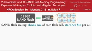 Experimental Analysis of Vulnerabilities in MLC NAND Flash Memory Programming