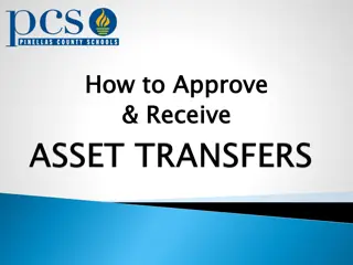 Approving and Receiving Transfers Guidelines