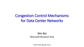 Enhancing Data Center Network Performance Through Congestion Control Mechanisms