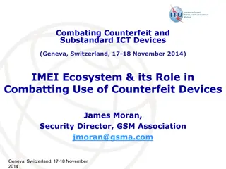 Combatting Counterfeit and Substandard ICT Devices: IMEI Ecosystem & Its Role