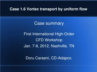 Vortex Transport by Uniform Flow - High-Order CFD Workshop Summary