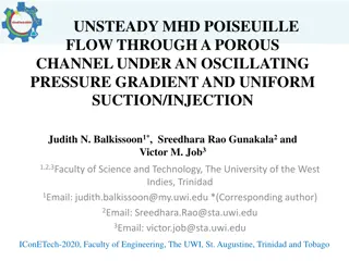 Unsteady MHD Poiseuille Flow Through a Porous Channel