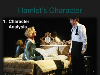 Character Analysis of Hamlet in Shakespeare's Play