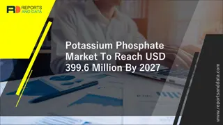 Global Potassium Phosphate Market Outlook and Key Players