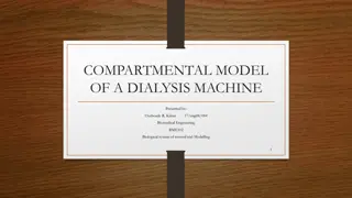 Compartmental Model of a Dialysis Machine in Biomedical Engineering