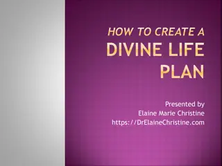 Creating a Divine Life Plan with Elaine Marie Christine