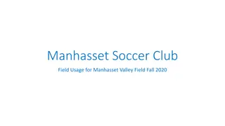 Manhasset Soccer Club Field Usage Guidelines for Fall 2020