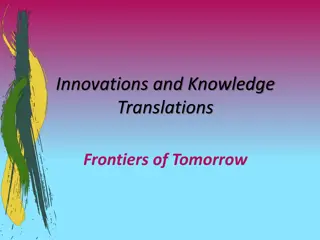 Advancing Knowledge Translation in Healthcare