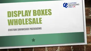 Display Boxes wholesale