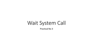 The Wait System Call in C Programming