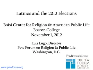 Latinos and the 2012 Elections: Trends and Insights