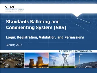 Standards Balloting and Commenting System (SBS) Overview